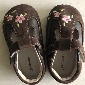 Pediped girls shoes size 12-18 months